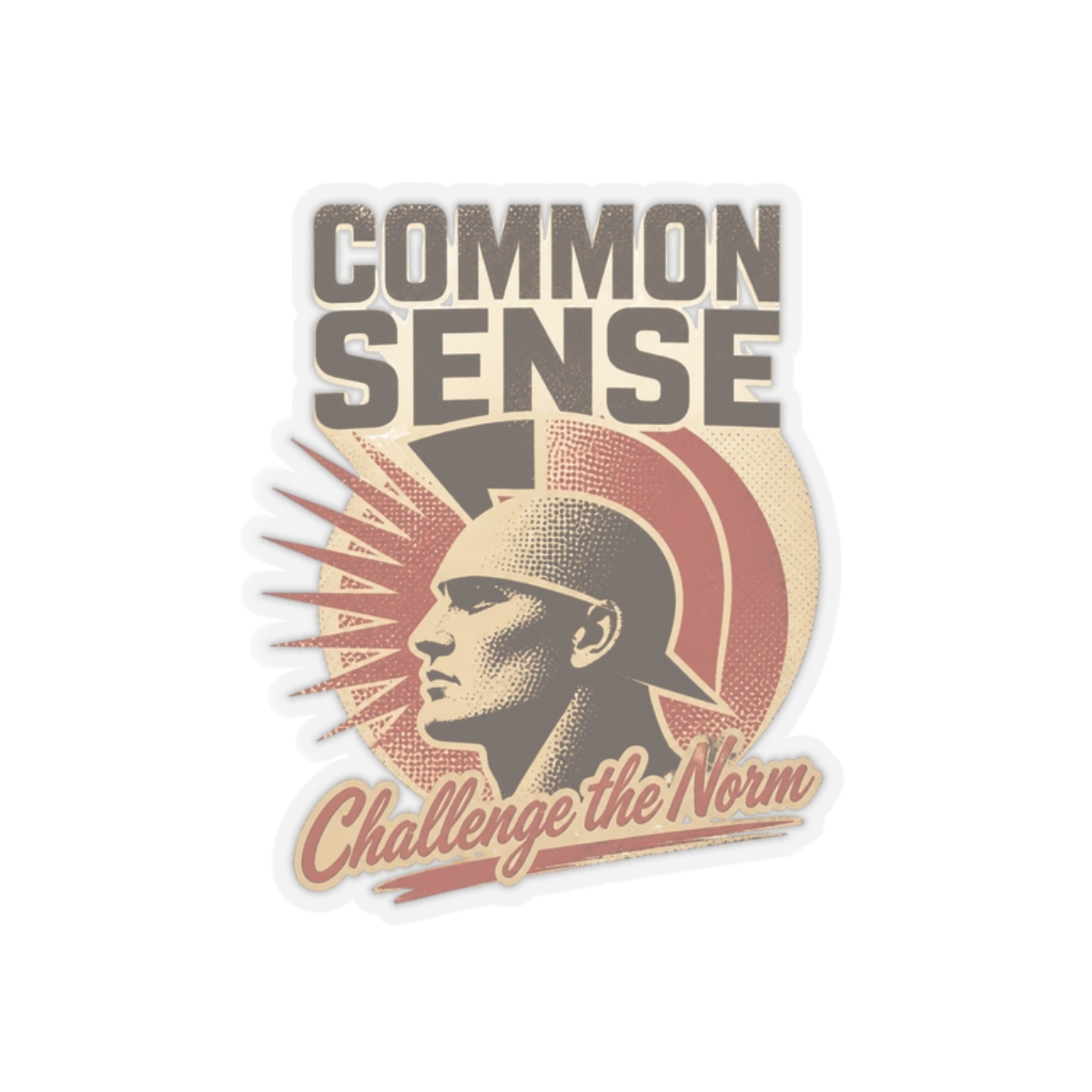 Dan Carlin’s Common Sense "Design 3" Sticker