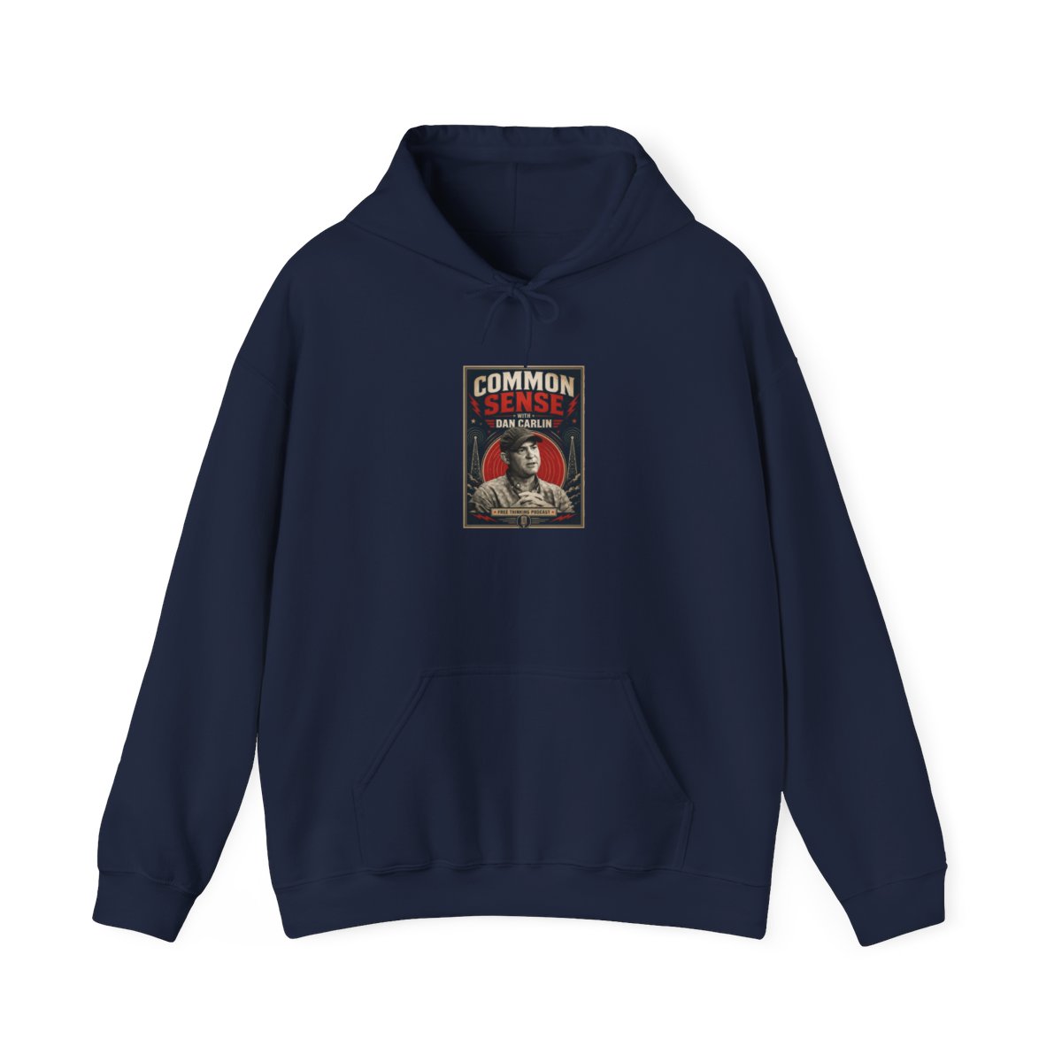 Dan Carlin’s Common Sense "Common Sense with Dan Carlin" Hoodie - alternate angle 5, merchandise