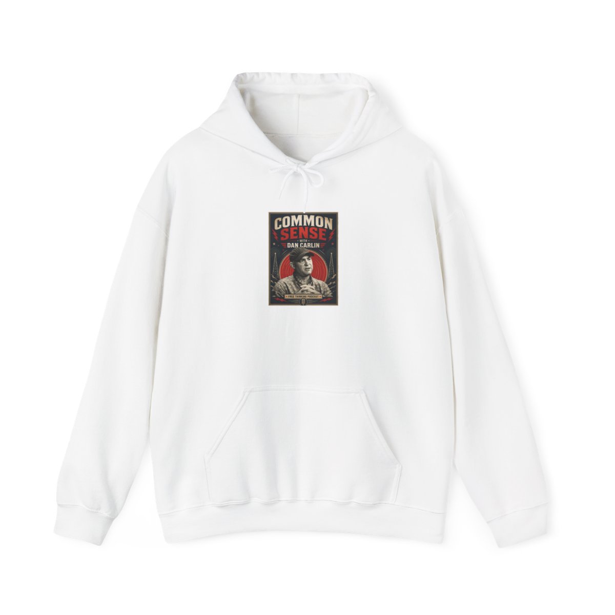 Dan Carlin’s Common Sense "Common Sense with Dan Carlin" Hoodie - alternate angle 4, merchandise